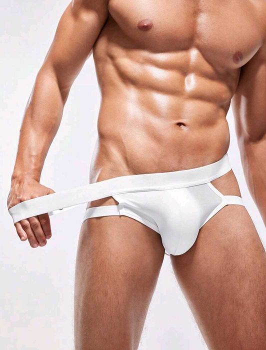 Bielizna jockstrap męskie stringi M