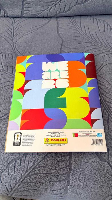 Caderneta Panini FIFA World Cup 2026 + 3 Saquetas Coladas