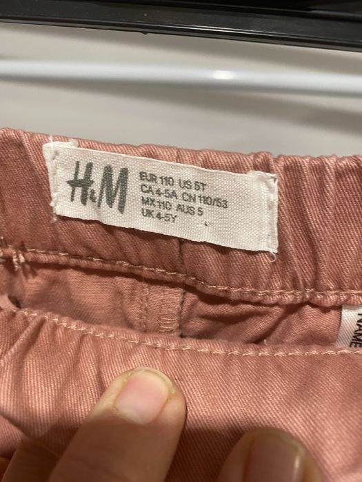 Jeansowe bojówki pudrowo różowe