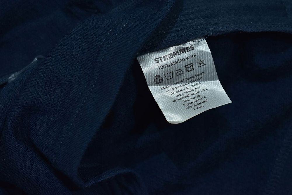 Strommes Equinor 100% Merino Wool Męska Bluza Trekkingowa S