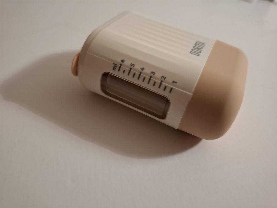 Aplicador de óleo sérum massajador couro cabeludo vibratório luz LED