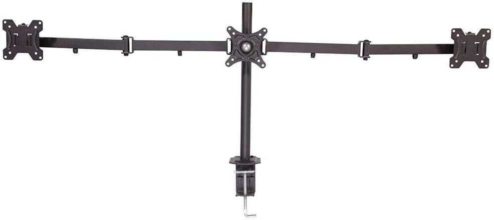 Uchwyt stołowy na trzy monitory