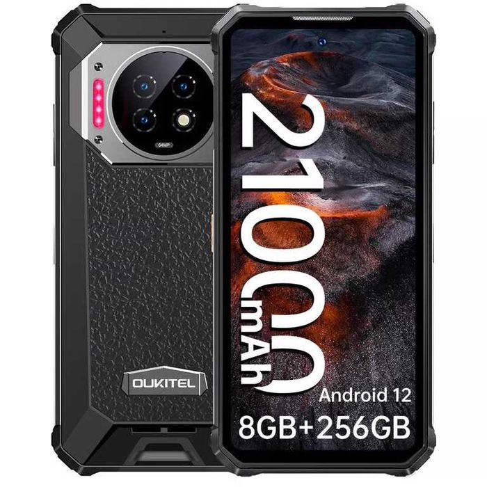 Telefon OUKITEL WP19 8/256GB IP68 BARDZO WYTRZYMAŁY - Ascom klasztorna