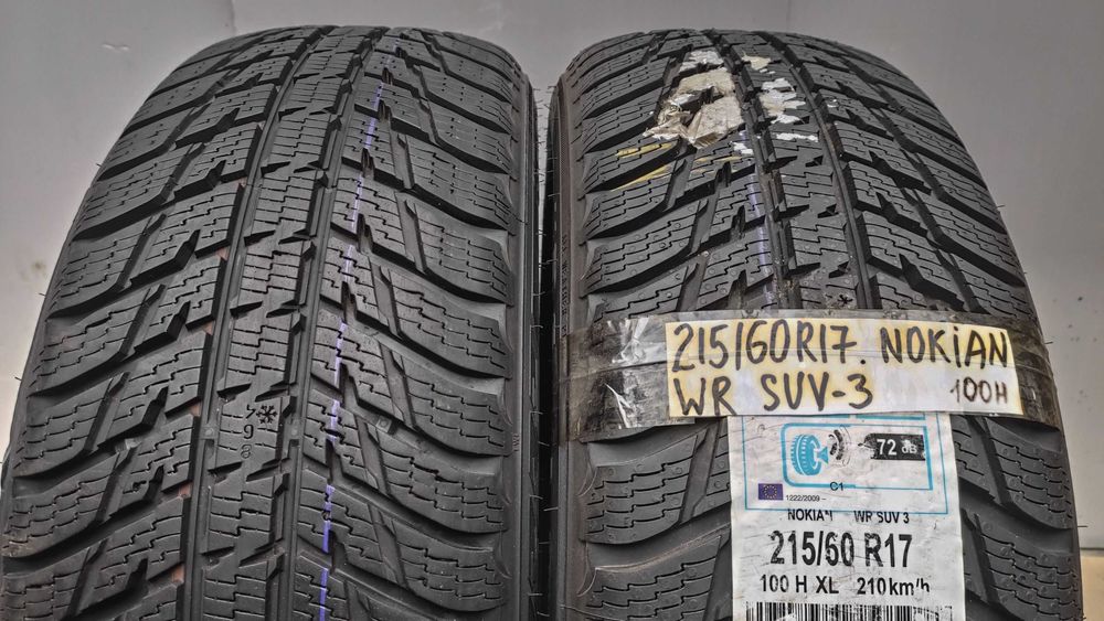 Шини 215/60R17. Pirelli 8,4мм. 2022р. Nokian