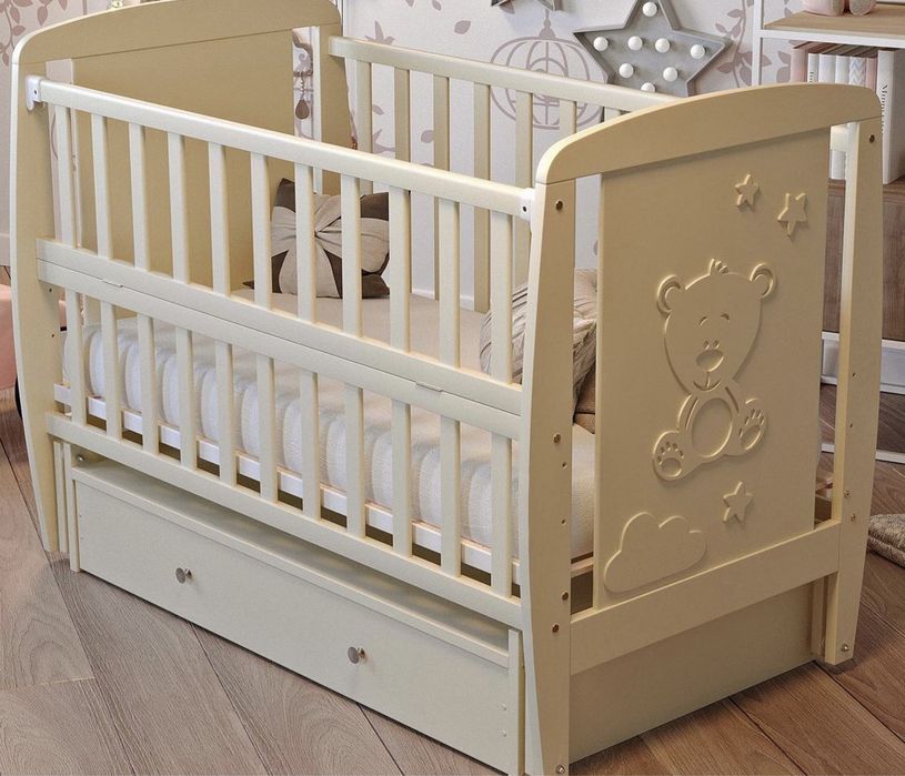 Кровать ТМ Дубок «Умка» рисунок 3D