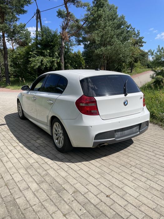 Bmw e87 120i 2009 drzwi maska błotnik alpineweiss 3