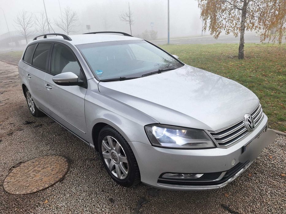 VW Passat B7, 2011 r, bez korozji, sprawny, zarejestr.1.6 TDI 105 KM!!