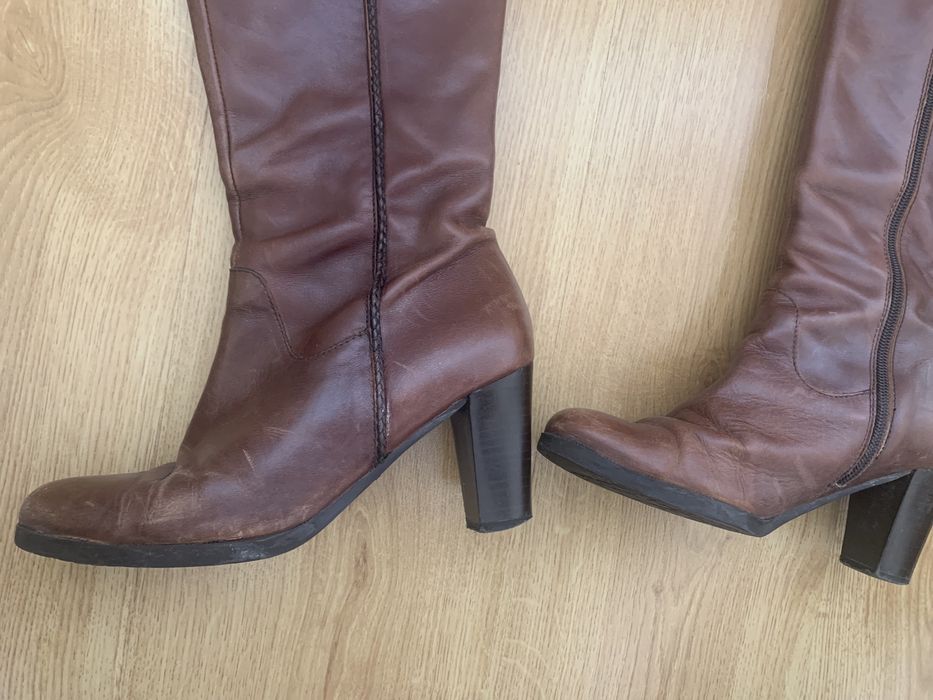 Botas cano alto 37 marca wonders