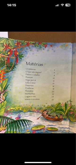 Livro ‘Atlas ilustrado infantil’