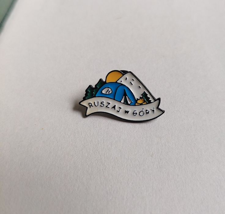 Przypinka Ruszaj w góry (pin)