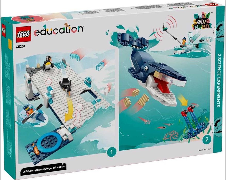 LEGO  45201  Education Науковий набір тварин Антарктики.