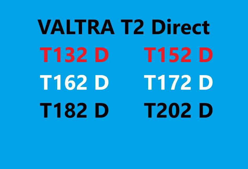 Valtra T2 Direct_T132D_T152D_T162D_T172D_T182D_T202 instrukcja obsługi