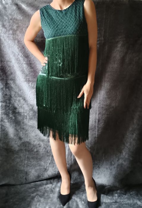 Kostium dla kobiety Lata 20 Wielki Gatsby Charleston Retro Flaperka