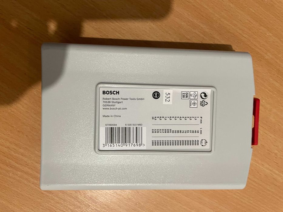 Zestaw 19 wierteł HSS-PointTeQ do metalu BOSCH