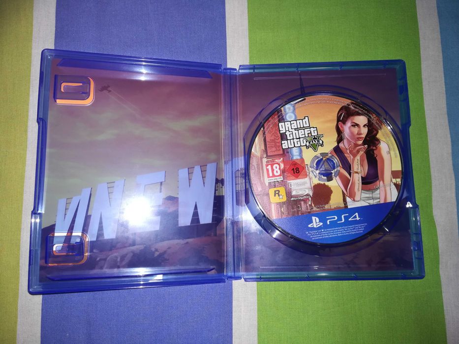 PACK de JOGOS Ps4 - Grand Theft Auto V - Gran Turismo Sport e Fifa 18!