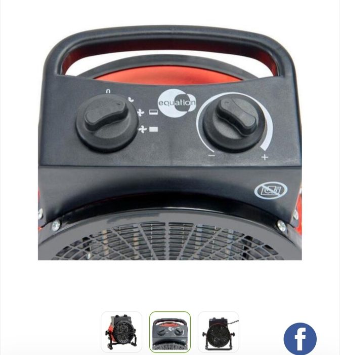 Тепловентилятор, обігрівач. EQUATION.