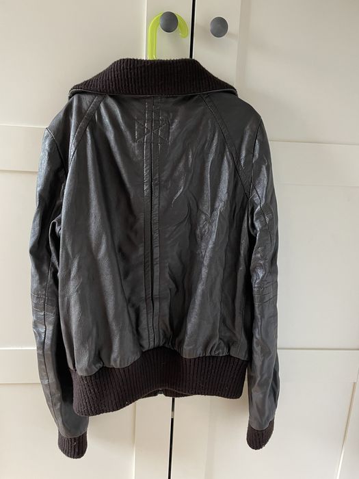 Kurtka skórzana damska Zara Basic