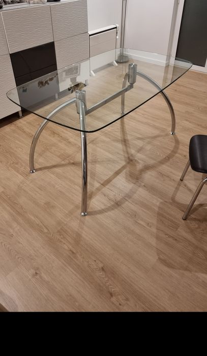 Mesa de sala de vidro