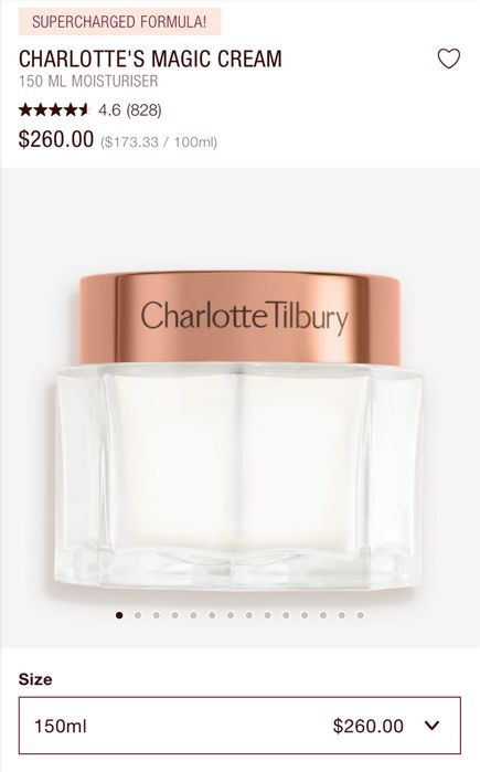 Крем Charlotte Tilbury для обличчя ОРИГІНАЛ!