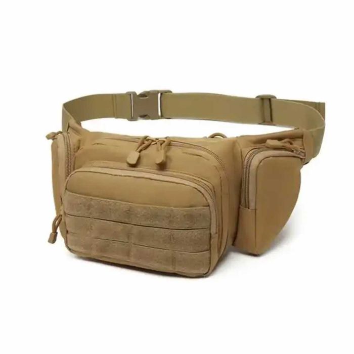 Bolsa Táctica de Cintura Impermeável para Moto
