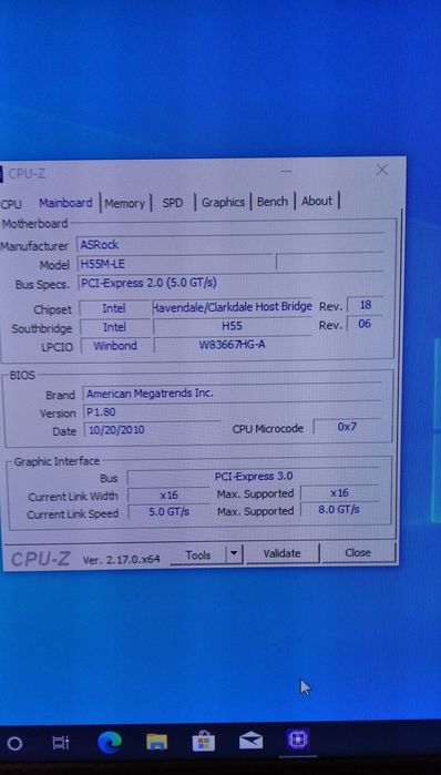 Комплект 1156: ASRock + i3-560 + 4GB
