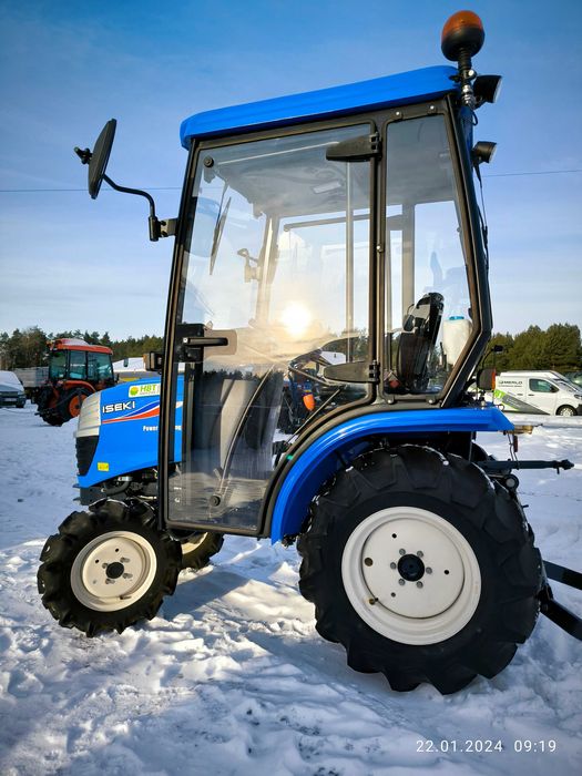 Traktorek Iseki 3187AL z ogrzewaną kabiną Bartesko DEMO