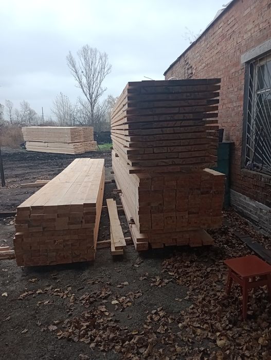 Дошка брус сухий піломатеріали