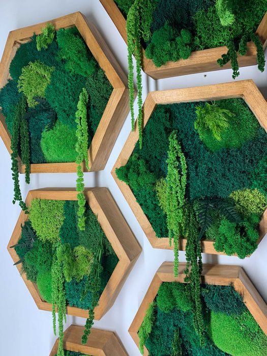 Декор из мха,натуральное дерево с мхом,декор под заказ,ЗВОНИТЕ!