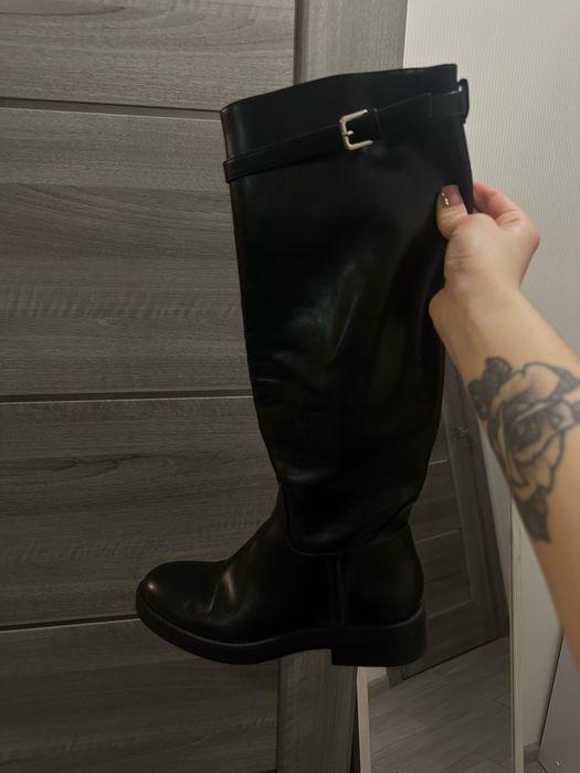 Сапоги, чоботи ZARA, труби