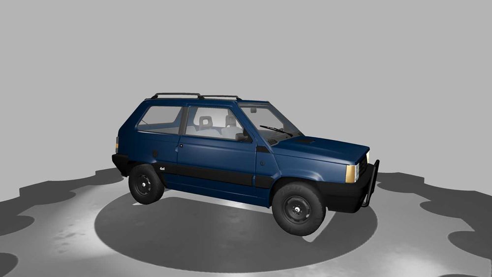 Panda 4x4 Country Club (Restauro completo)