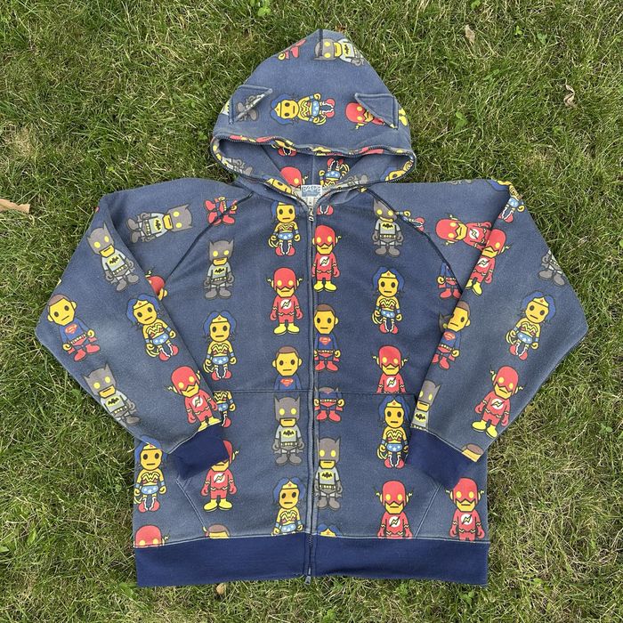 Bape Dc Comics , Baby Milo Full Zip hoodie Худи бейп