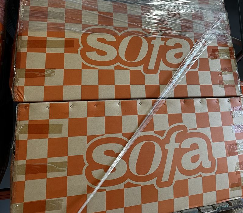Sofá na caixa 3 lugares