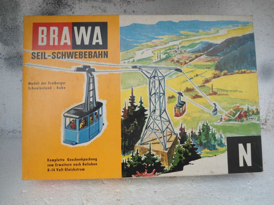 1:160 Brawa Ref. 5260 Cable Car (incomplete, motorized part missing)