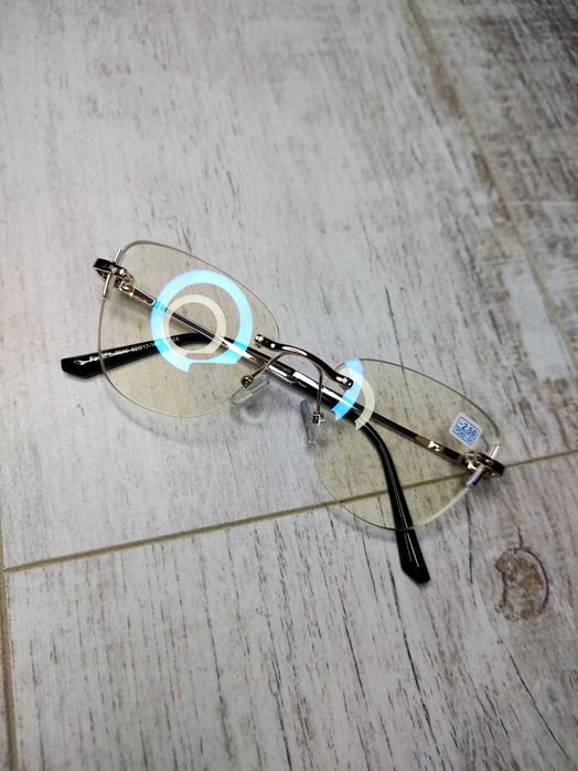 Окуляри без оправні Скло|Полікарбонат  +-0|1|2|3|4|5|6|7|8|9|10|11|12|