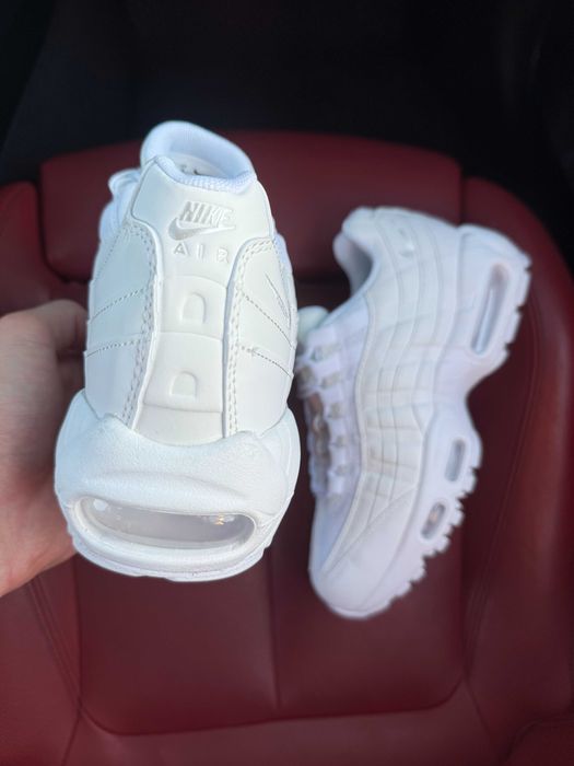 (ОПЛАТА ПІСЛЯ ОГЛЯДУ)Nike Air Max 95 Essential White Найк Аір Макс 95 Есеншиал Білі