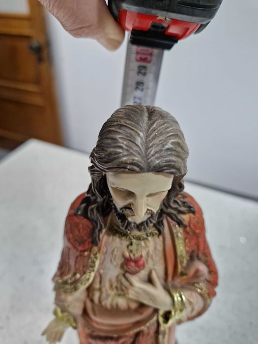 Sagrado Coração de Jesus  em marfinite genuíno