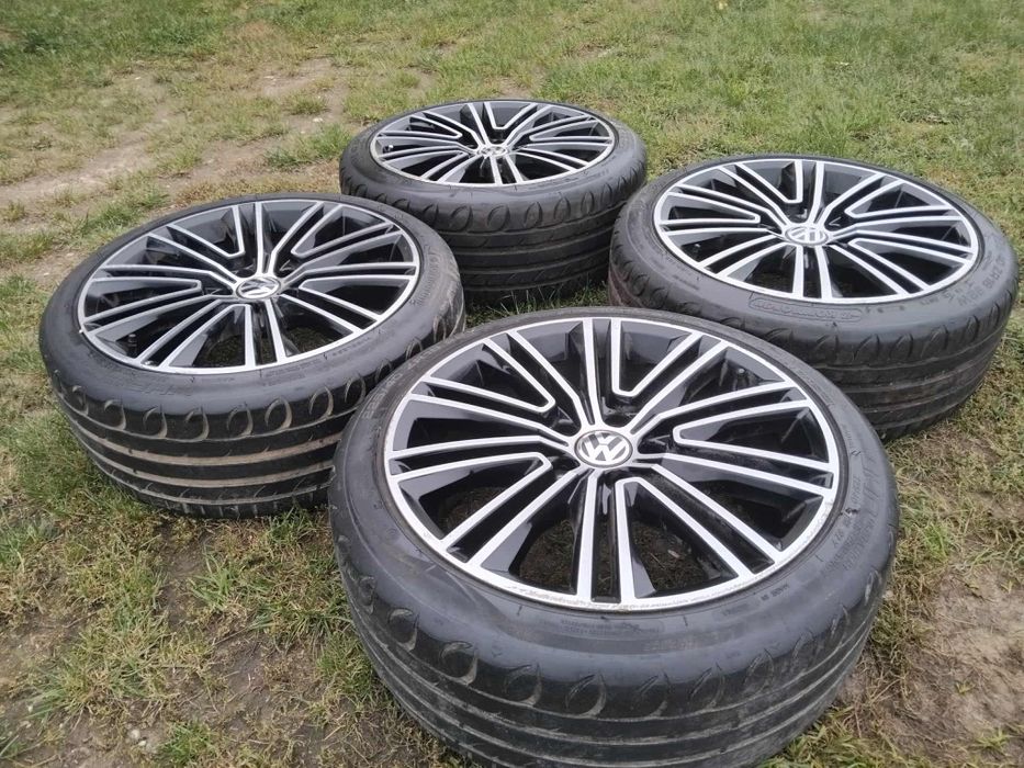 Felgi + opony 18x225x40 VW Passat B5 B6 B7