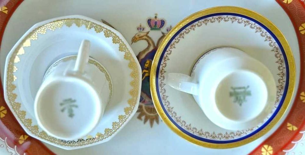 Duas lindas chávenas Bavária