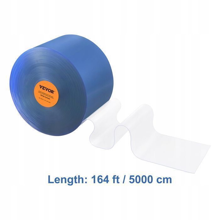Zasłony paskowe VEVOR 60 stopni 20 cm