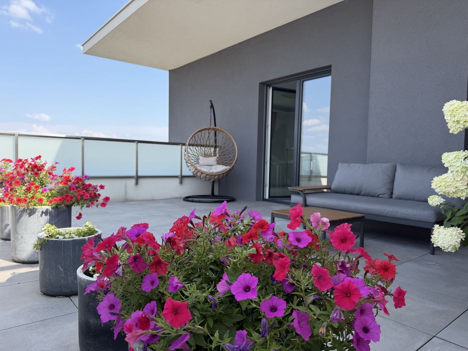 Apartament z pięknym tarasem
