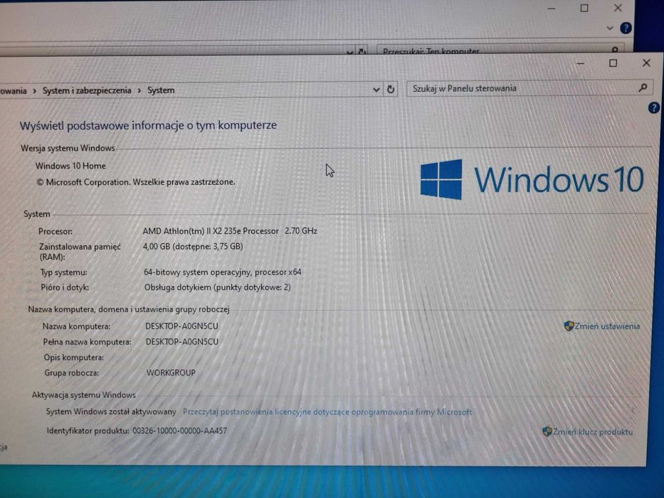 Komputer HP TouchSmart 300 All in one