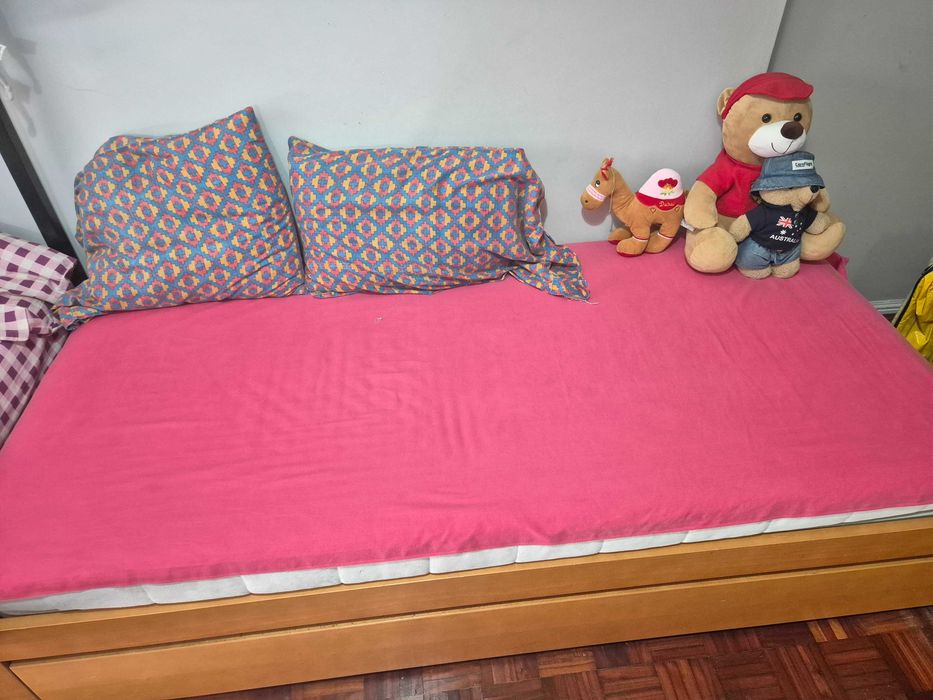 Cama de solteiro ou de casal