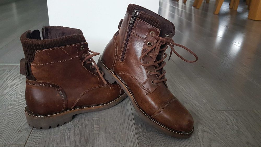 buty trapery Firetrap skóra naturalna 36