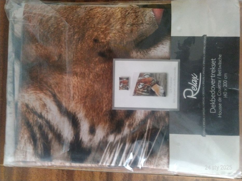 Poszwa na kołdrę 140x200cm i poduszka  60x70cm