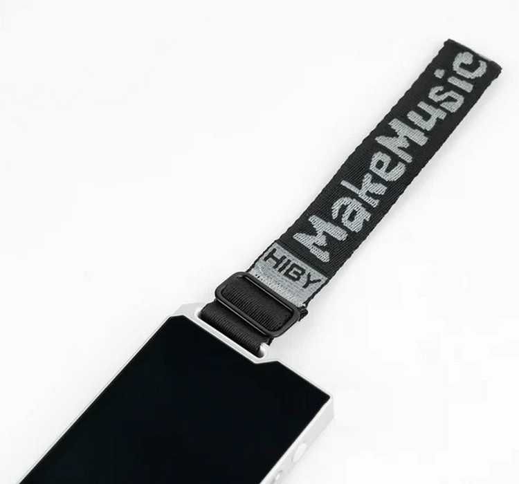 ‼️ Ремешок Hiby R4 Strap (Black / Orange / Green) - тесьма к плееру R4