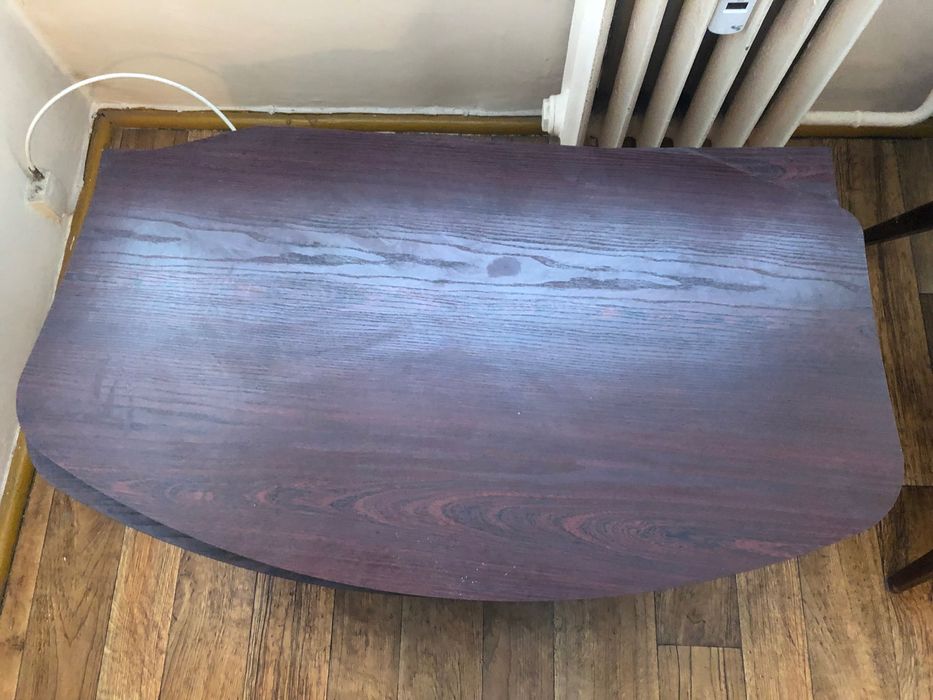 Szafka RTV PRL z przeszklonym miejscem na płyty lata 60 te