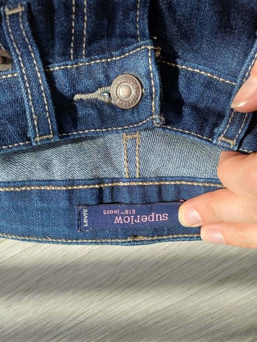 Spodnie jeans Levis superlow 518 rozm. S