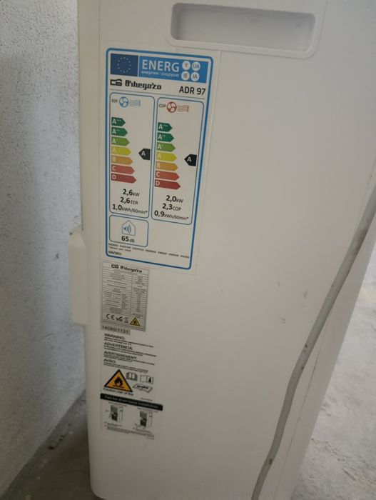 Ar Condicionado Portátil Orbegozo ADR 7000 770W 300m3/h Branco