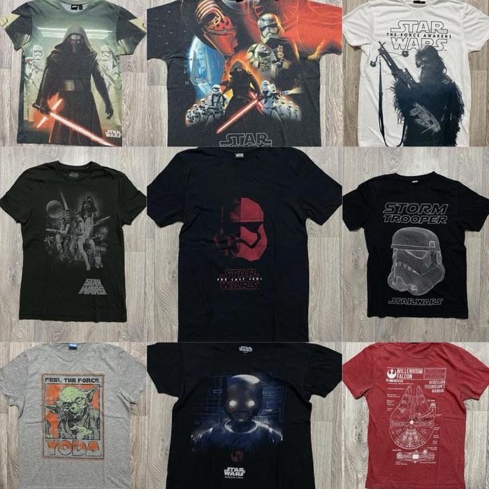 Футболка Marvel DC Star Wars комиксы