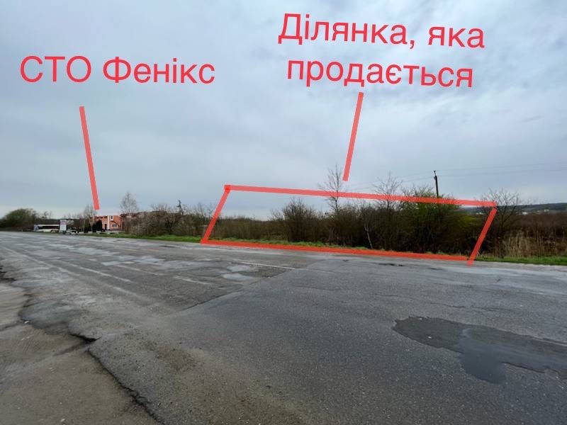 Фасадна земля під комерцію (склади, логістика і т.д)